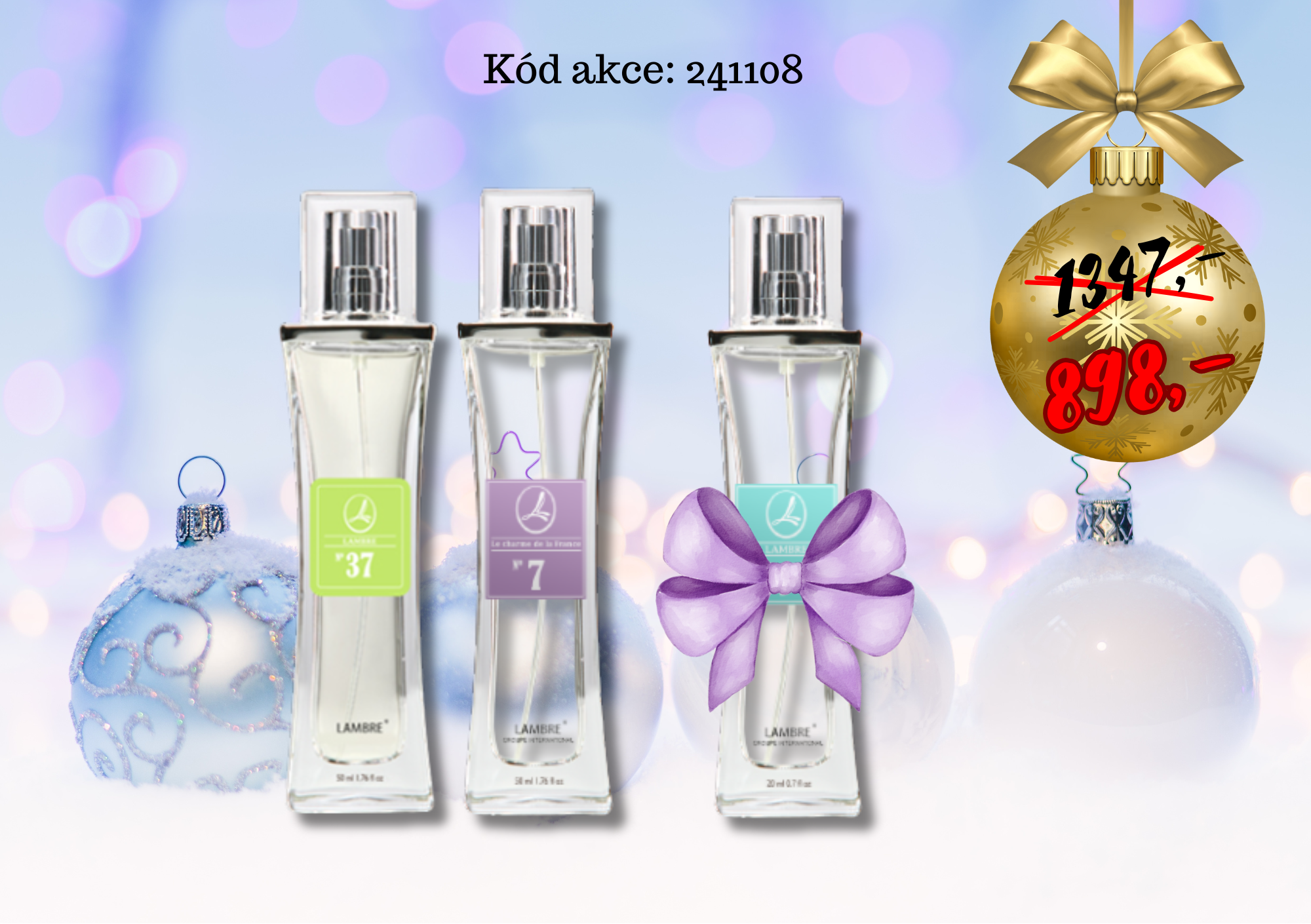 2+1 dámský parfém 20ml