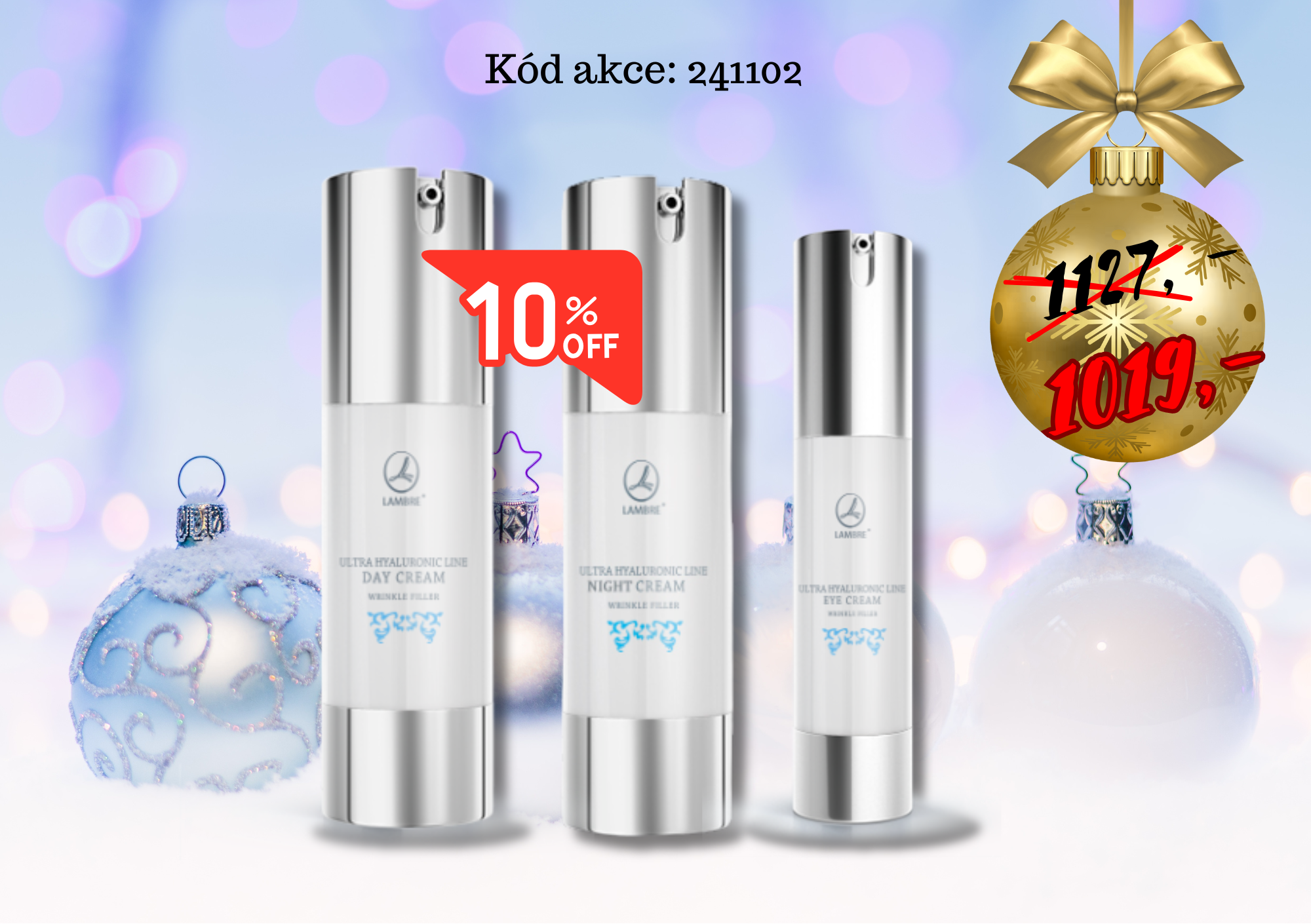 10% sleva - sada Hyaluronic